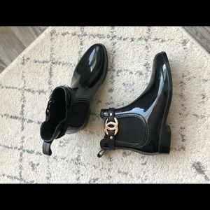 Rain High Ankle Boots